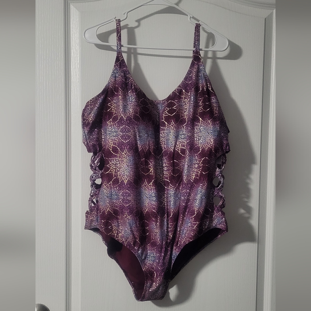 Swimsuits For All Purple One Piece
